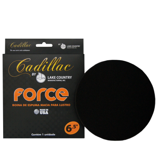 BOINA DE ESPUMA MACIA PARA LUSTRO 6,5 POL FORCE CADILLAC