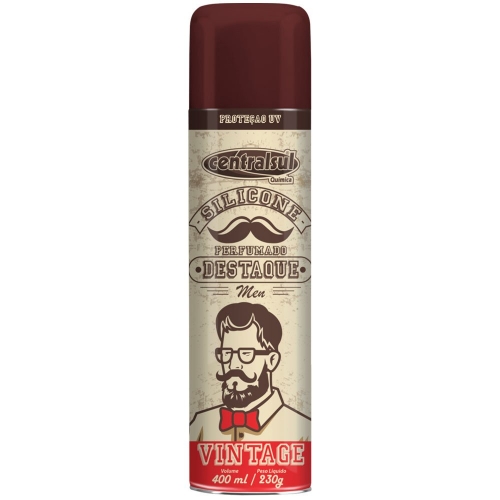 SILICONE SPRAY MEN VINTAGE 400ML CENTRAL SUL
