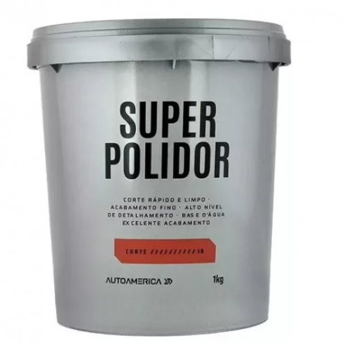 MASSA DE POLIR SUPER POLIDOR AUTOAMERICA 1KG