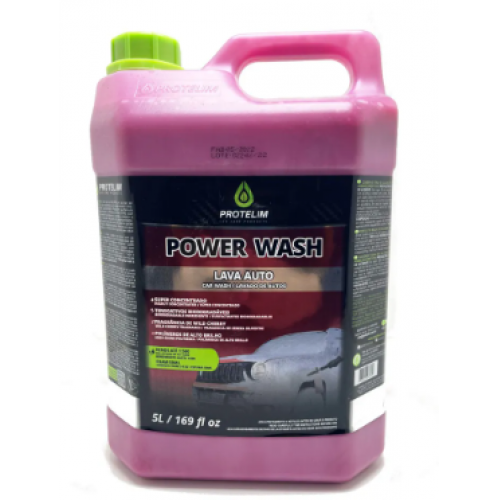 POWER WASH LAVA AUTO 5 LITROS PROTELIM