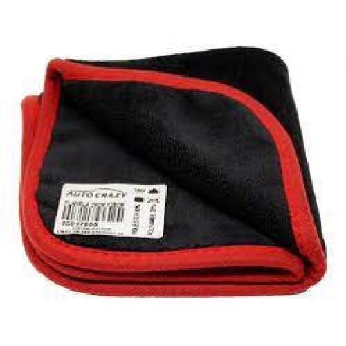 TOALHA MICROFIBRA 600GSM CORAL 29X29CM AUTO CRAZY