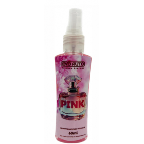 AROMATIZANTE SPRAY PREMIUM 60ML PINK EVO AUTO