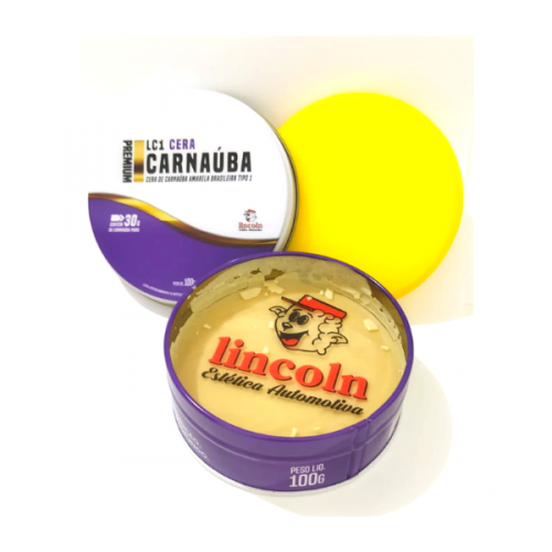 LC1 CERA CARNAUBA PREMIUM 100G LINCOLN