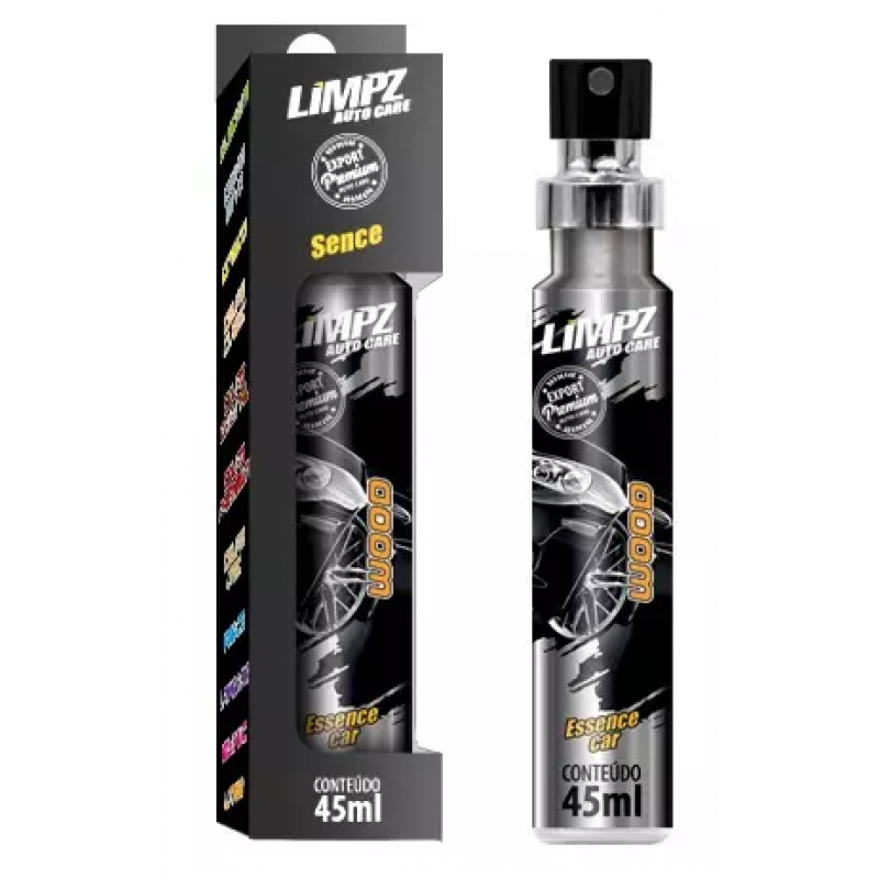 AROMATIZANTE AUTOMOTIVO SPRAY WOOD 45ML LIMPZ AUTO CARE