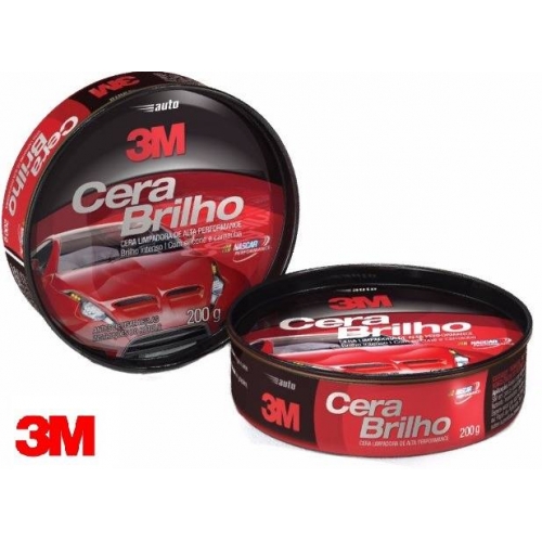 CERA BRILHO AUTO 200G 3M