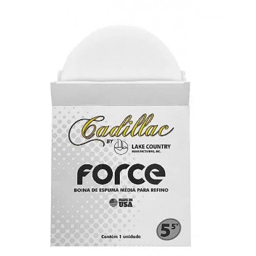 BOINA DE ESPUMA MEDIA PARA REFINO 5,5 POL FORCE CADILLAC