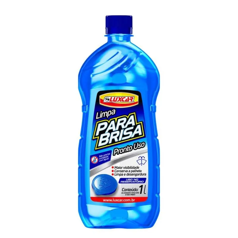 LIMPA PARA BRISA 1 LITRO PRONTO USO LUXCAR