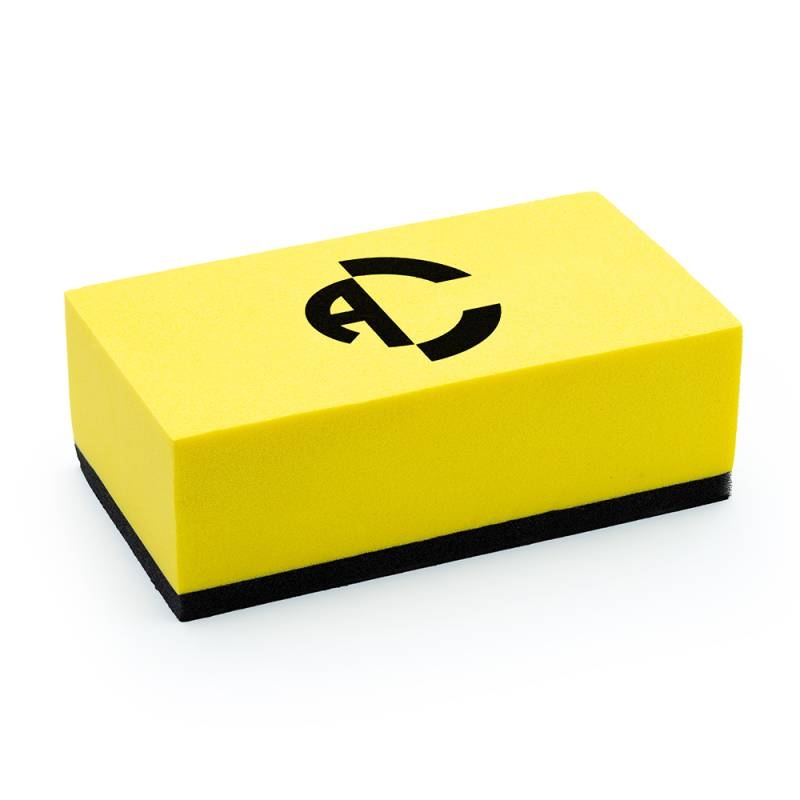 APLICADOR DE COATING AMARELO 9X5CM COM ESPUMA AUTO CRAZY
