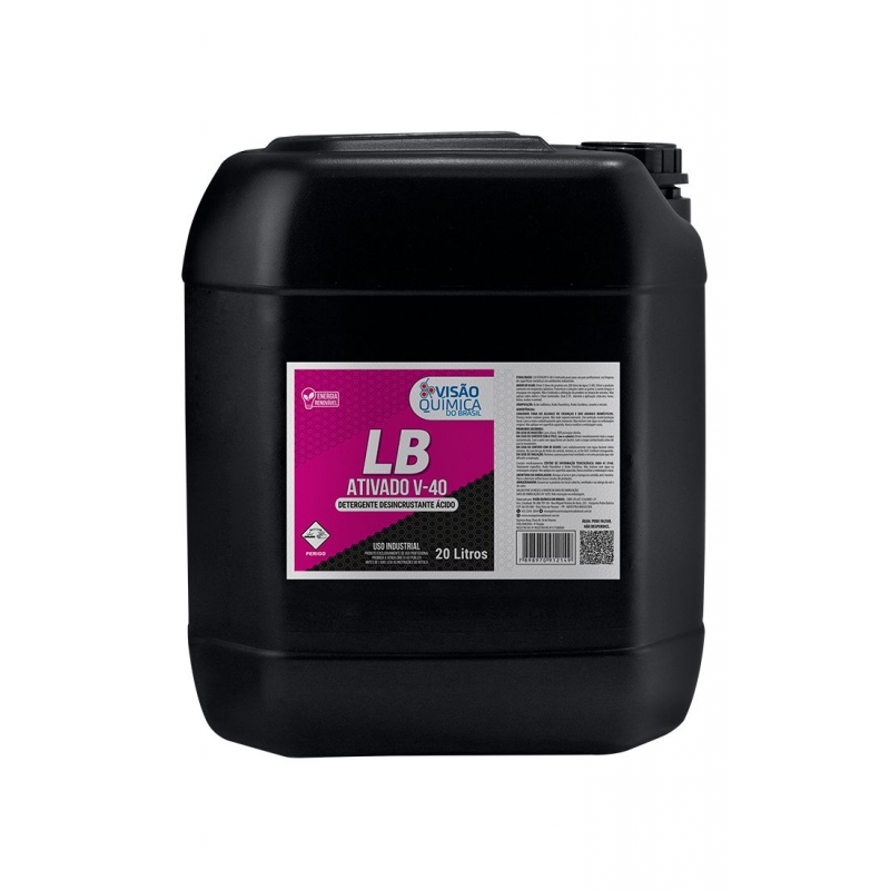 LB ATIVADO V-40 20 LITROS VISAO QUIMICA