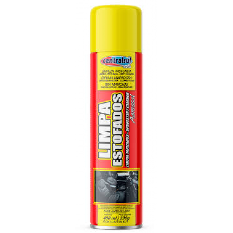 LIMPA ESTOFADOS AEROSSOL 400ML CENTRAL SUL
