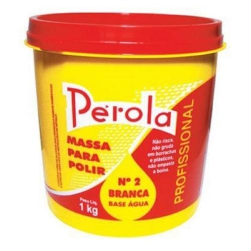 MASSA PARA POLIR N2 PEROLA 1KG