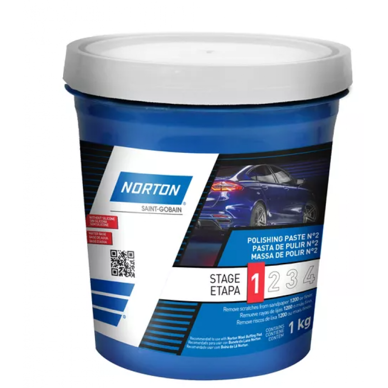 MASSA DE POLIR N2 1KG NORTON