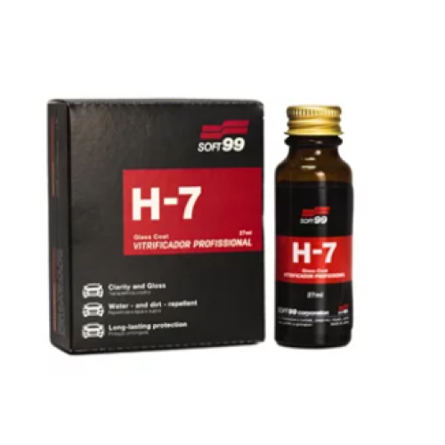 H7 VITRIFICADOR GLASS COAT 27ML SOFT99