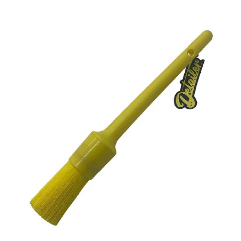 PINCEL PARA DETALHAMENTO AUTOMOTIVO 16CM AMARELO DETAILER