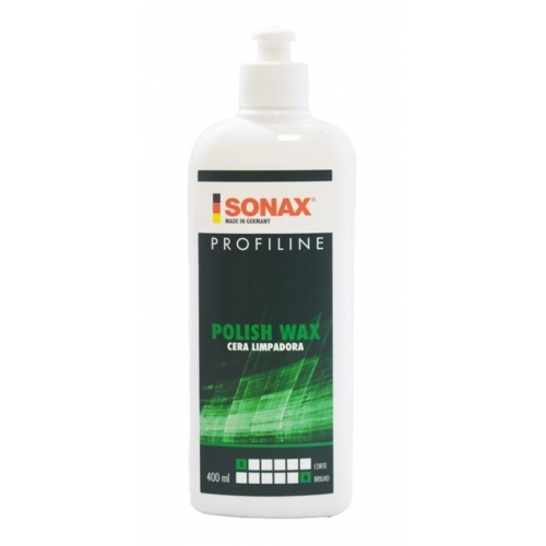 POLISH WAX SONAX PROFILINE 400ML CERA LIMPADORA