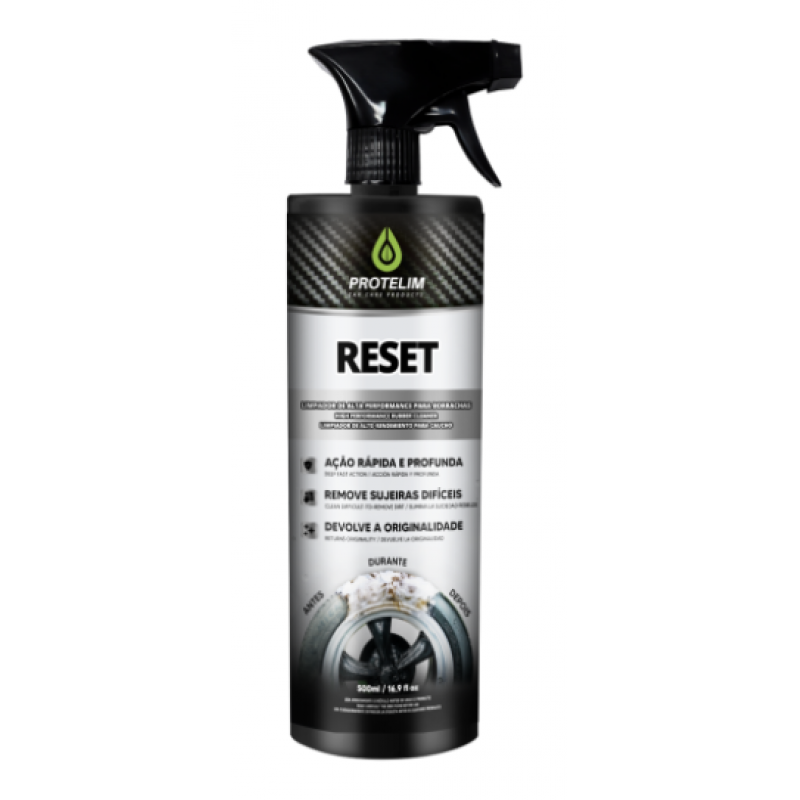 RESET LIMPADOR PARA BORRACHAS 500ML PROTELIM