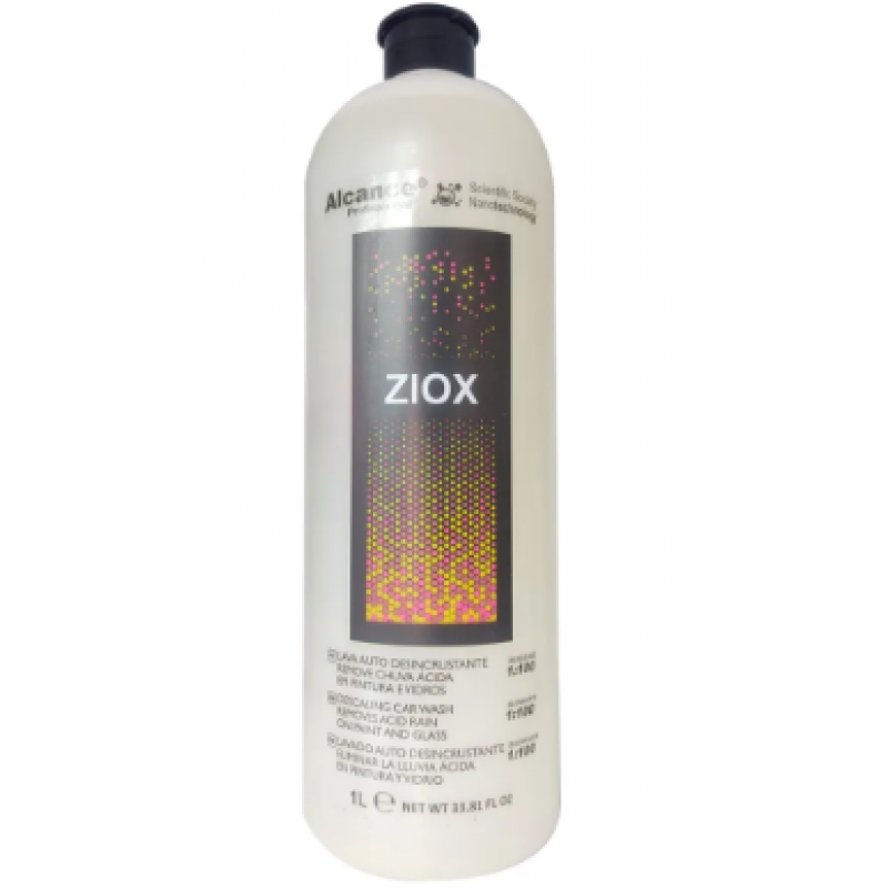 ZIOX LAVA AUTO ACIDO 01 LITRO ALCANCE