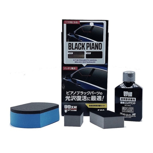 BLACK PIANO NANO POLIDOR MANUAL SOFT99 80ML