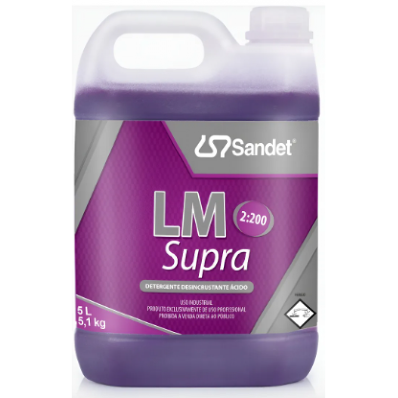 LM SUPRA DESINCRUSTANTE ACIDO 5 LITROS SANDET