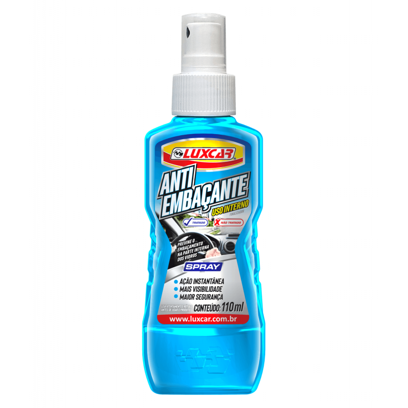 ANTI EMBAÇANTE SPRAY 110ML LUXCAR