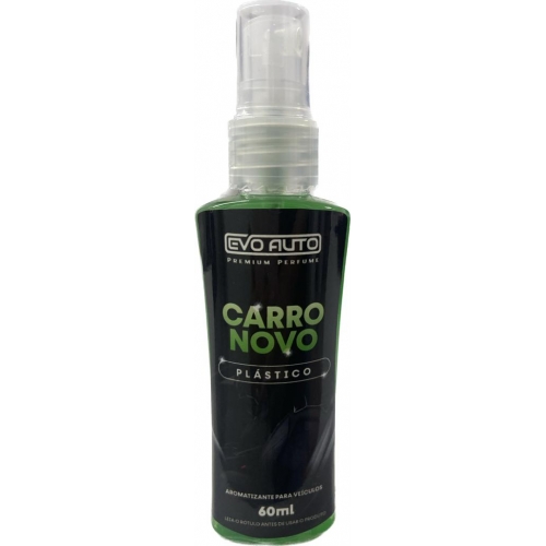 AROMATIZANTE SPRAY PREMIUM CARRO NOVO 60ML EVO AUTO