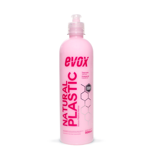 NATURAL PLASTIC 500ML EVOX