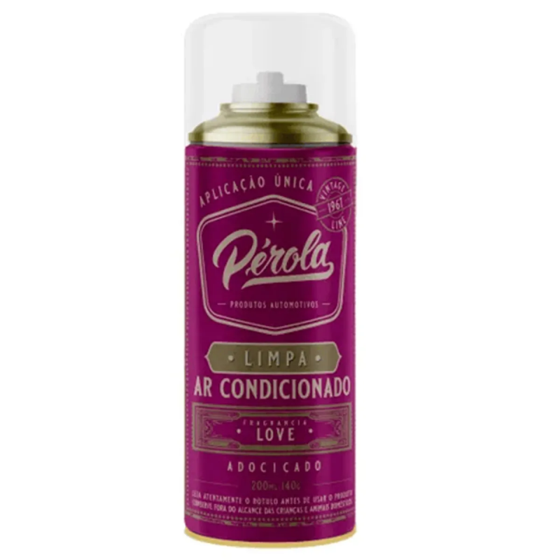 LIMPA AR CONDICIONADO 200ML LOVE PEROLA