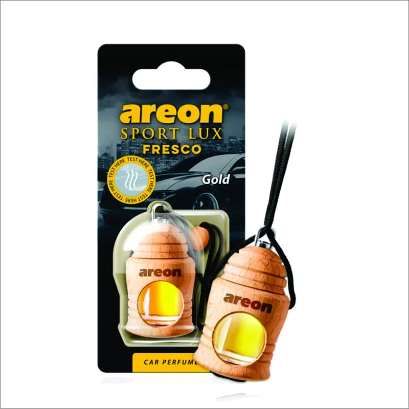 AROMATIZANTE SPORT LUX FRESCO GOLD AREON MADEIRA