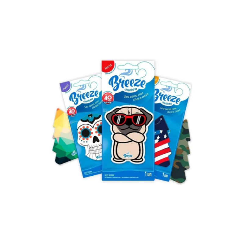 ODORIZANTE BREEZE CARDS VANILLA PROAUTO