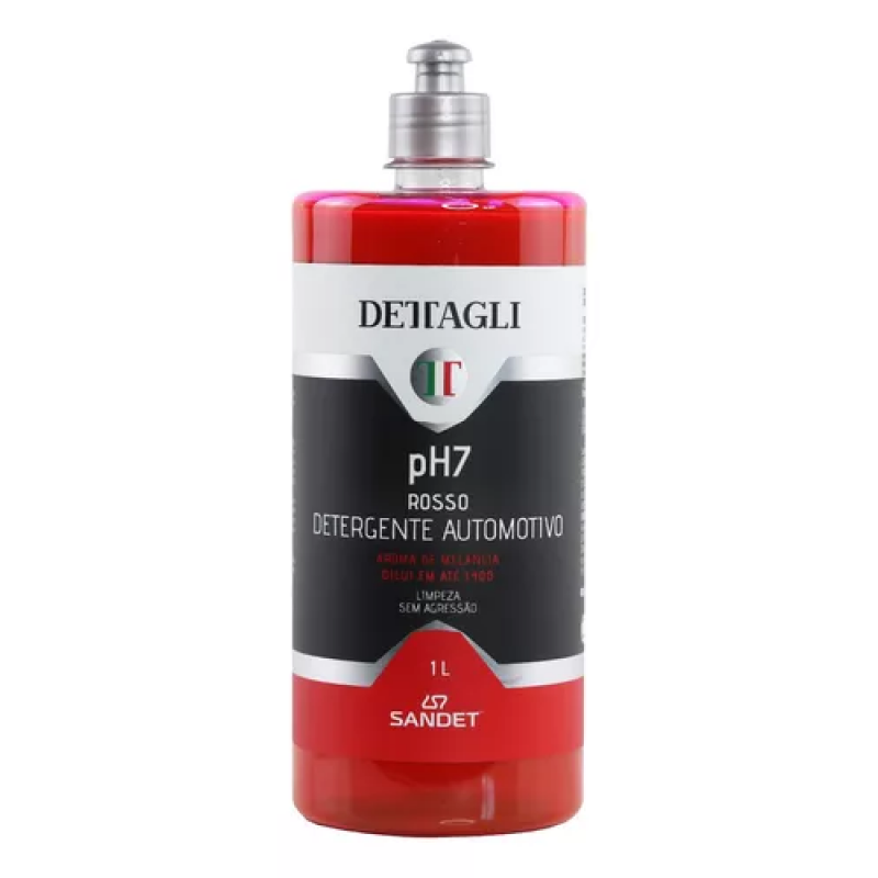 DETERGENTE AUTOMOTIVO PH7 ROSSO 01 LITRO DETTAGLI