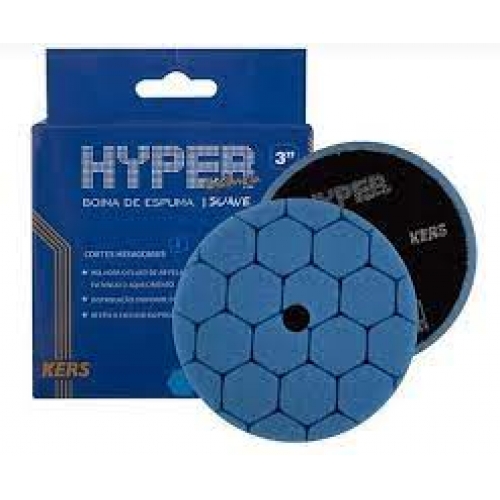 BOINA DE ESPUMA HYPER AZUL SUAVE  3 POL KERS