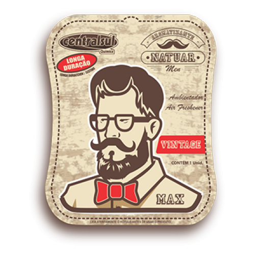 AROMATIZANTE NATUAR MEN MAX VINTAGE CENTRALSUL