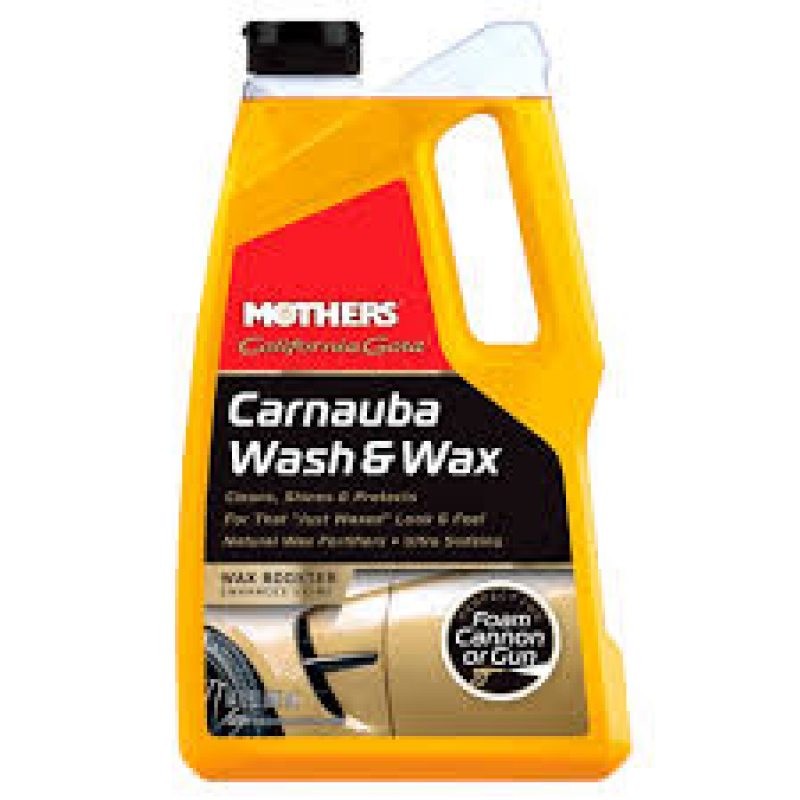 CALIFORNIA GOLD CARNAUBA WASH & WAX SHAMPOO 1892ML MOTHERS