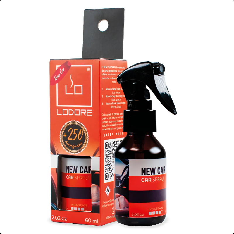 AROMATIZANTE SPRAY NEW CAR 60ML LODORE