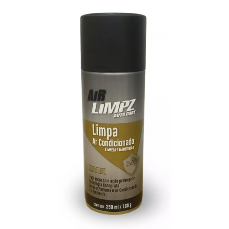 LIMPA AR CONDICIONADO COURO UNIC 250ML AIR LIMPZ AUTO CARE