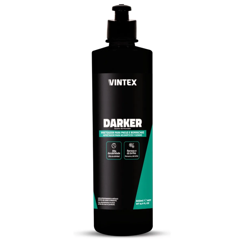 DARKER PRETEADOR PARA PNEUS E BORRACHAS 500ML VINTEX