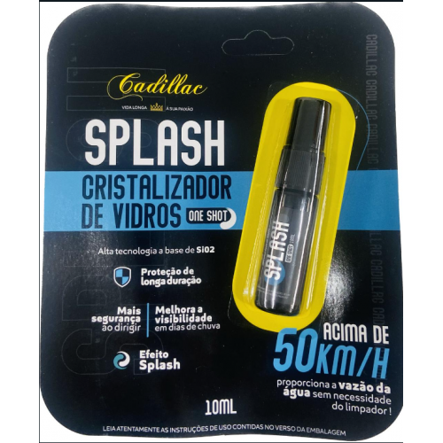 SPLASH CRISTALIZADOR DE VIDROS 10ML CADILLAC