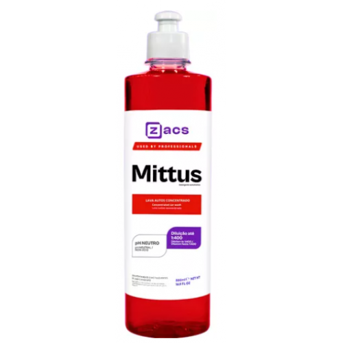 MITTUS LAVA AUTOS CONCENTRADO 500ML ZACS