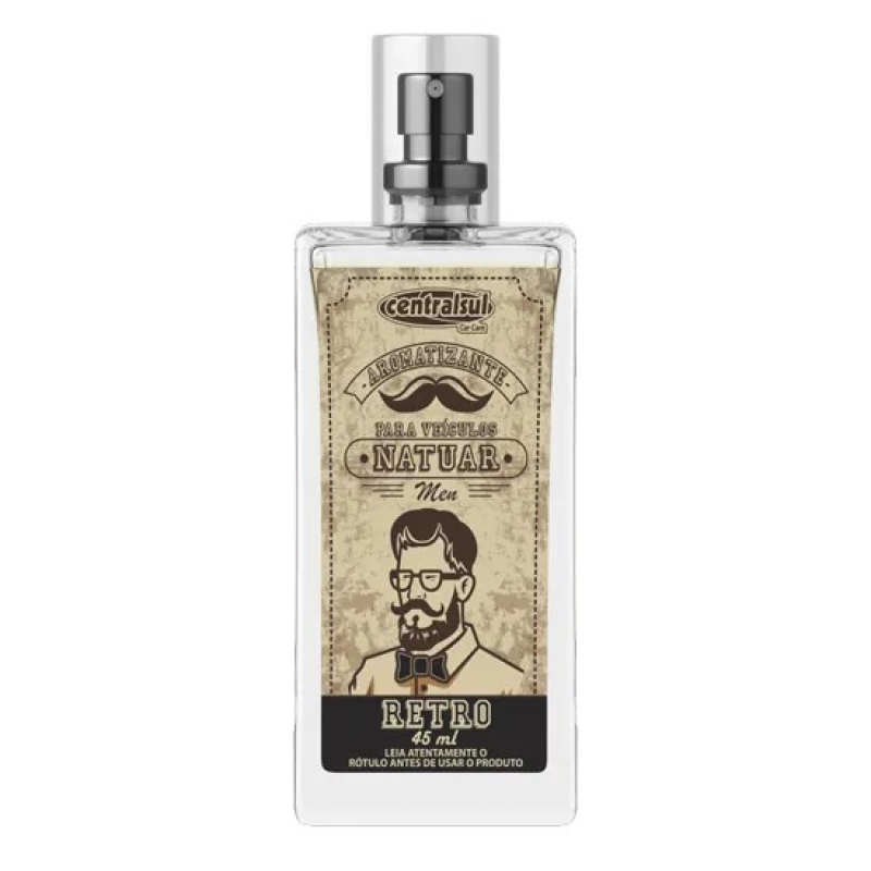 AROMATIZANTE NATUAR MEN RETRO CENTRALSUL 45ML