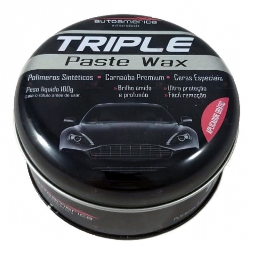 CERA TRIPLE PASTE WAX AUTOAMERICA 100G