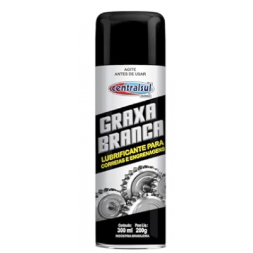 GRAXA BRANCA AEROSSOL 300ML CENTRAL SUL