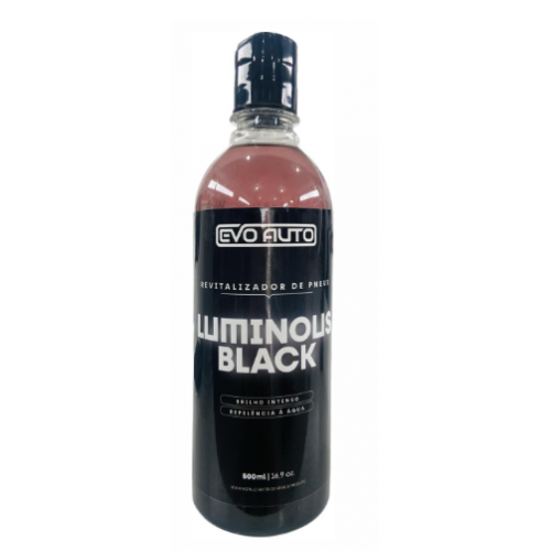 LUMINOUS BLACK REVITALIZADOR DE PNEUS 500ML EVO AUTO