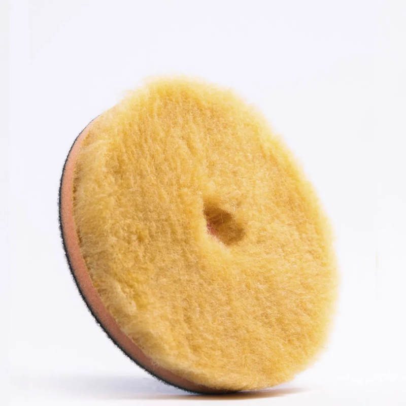 BOINA DE LA MISTA GOLDEN WOOL COM INTERFACE 83MM 3 POL WOLD PADS
