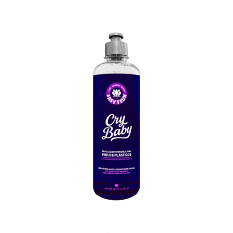 CRY BABY REVITALIZADOR DE PNEUS E PLASTICOS 500ML EASYTECH