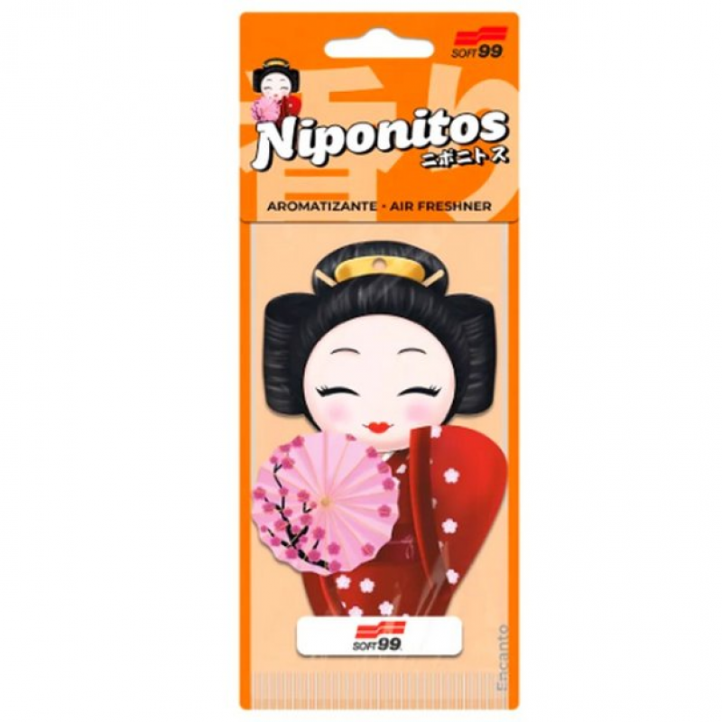 AROMATIZANTE AIR FRESHNER NIPONITOS AROMA ENCANTO SOFT99