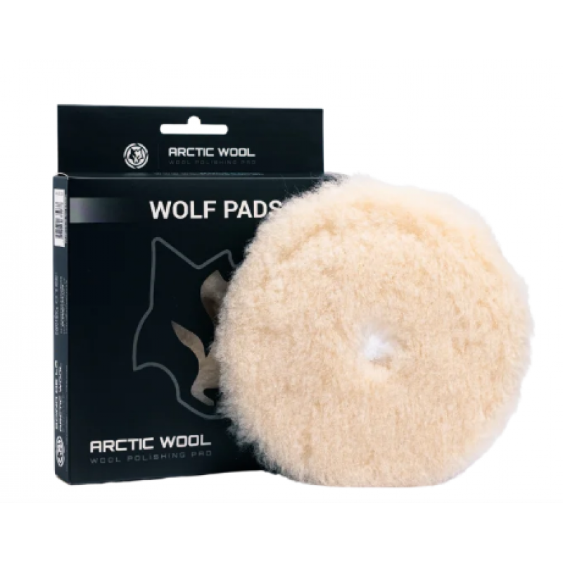 BOINA ARCTIC WOOL 133MM 5 POL LA DE CARNEIRO WOLF PADS