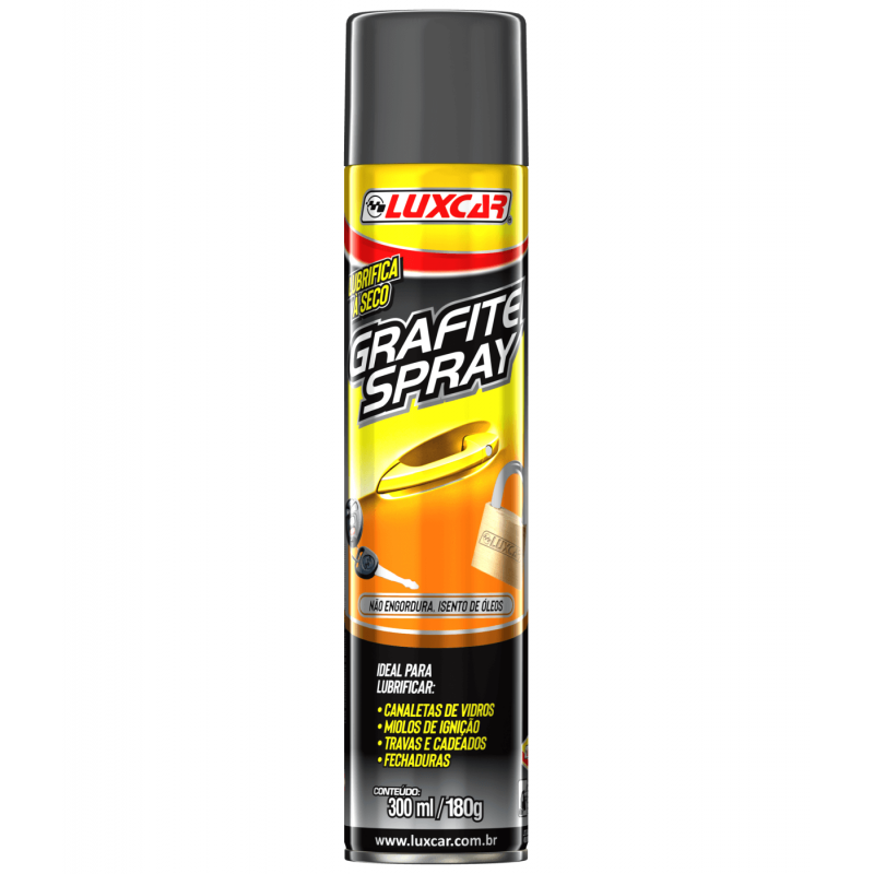 GRAFITE SPRAY 300ML LUXCAR