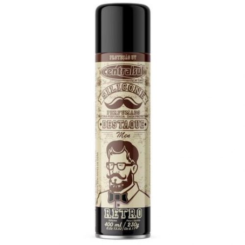 SILICONE SPRAY MEN RETRO 400ML CENTRAL SUL