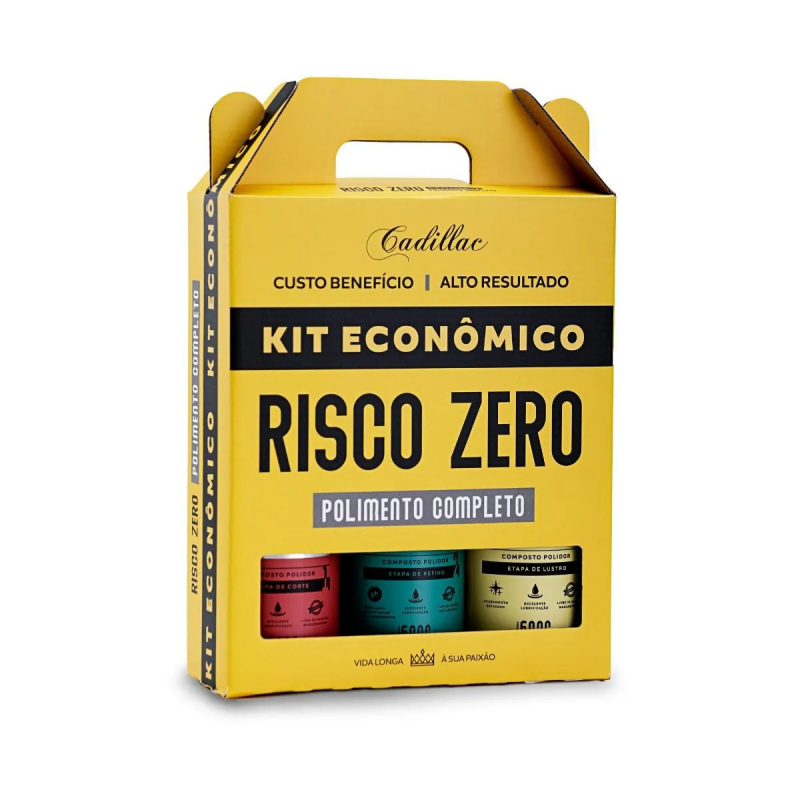 KIT RISCO ZERO CORTE REFINO E LUSTRO CADILLAC