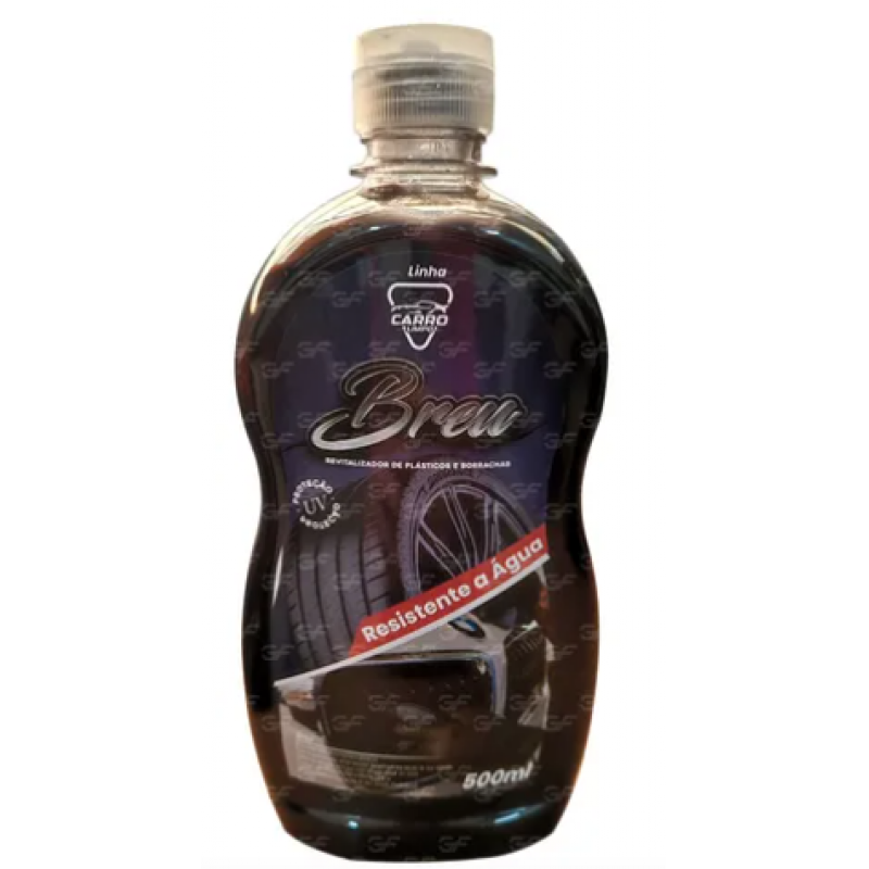 BREU REVITALIZADOR DE PLASTICOS E BORRACHAS 500ML CARRO LIMPO